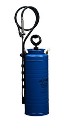 14L Blue Stainless Steel Compression Sprayer With Fan Nozzle And Viton Seals