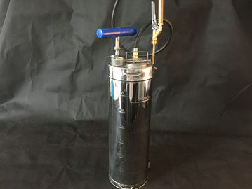 Portable Stainless Steel Sprayer 2.5 Gallon , Metal Pesticide Sprayer Easy Pumping
